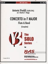 Concerto in F Major Concert Band sheet music cover